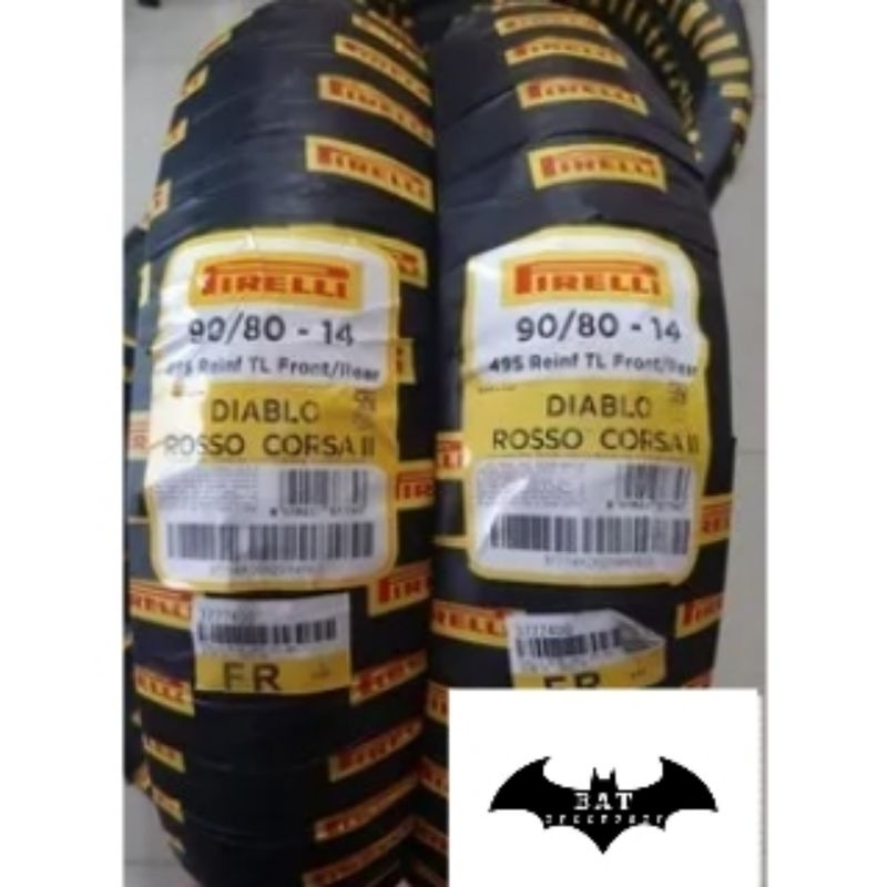 Ban Pirelli Diablo Rosso Sport 90/80 ring 14