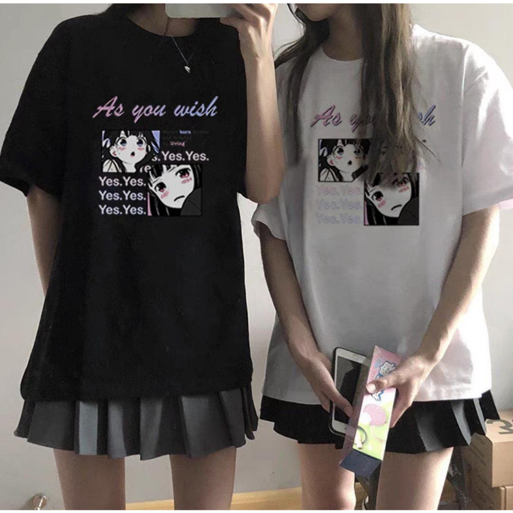 AS YOU WISH GIRL T SHIRT OVERSIZE (V1)