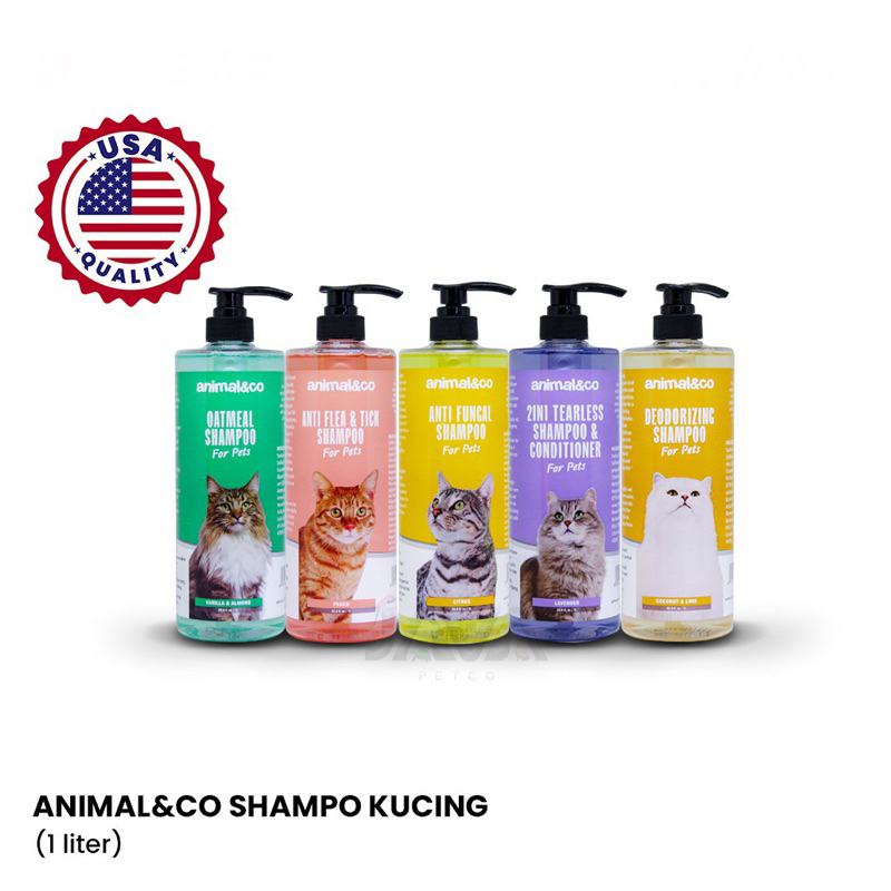 Animal n Co Shampoo Anjing dan Kucing 1000ml