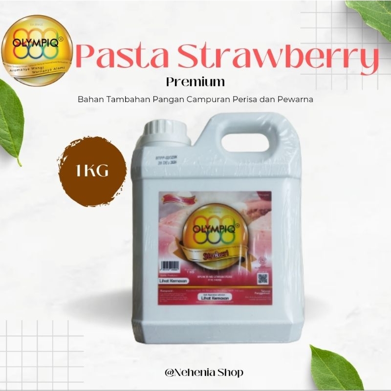 

Perisa pasta Strawberry 1 Kg Olympiq