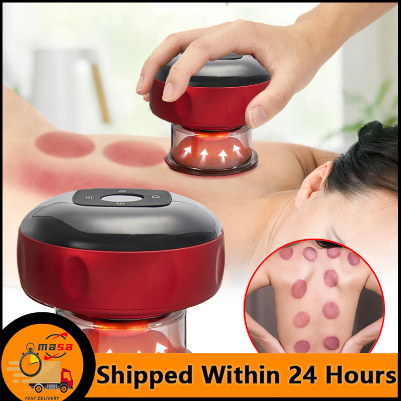 【Ready Stock】Alat Kerik Elektrik Massager / Alat kerik badan elektrik / Electric Vacuum Cupping Mass