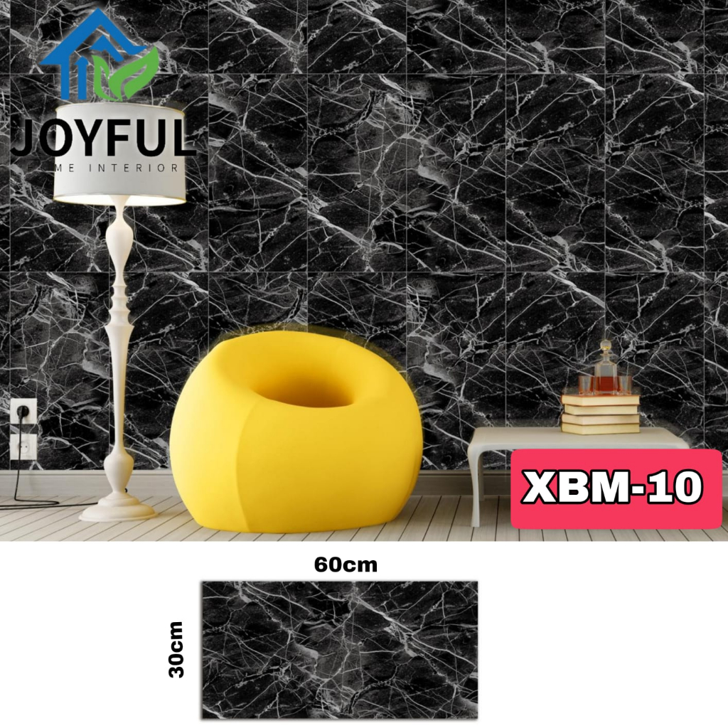 Wallpaper dinding VINYL Marble 30 x 60 cm • High Quality