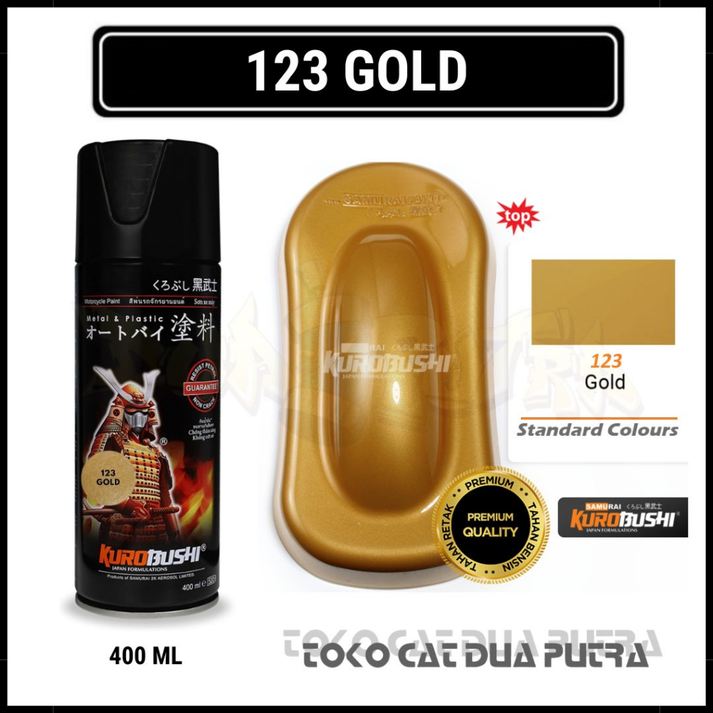 Samurai Paint 123 Gold