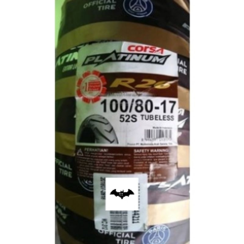 Ban Corsa Platinum R26 100/80-17