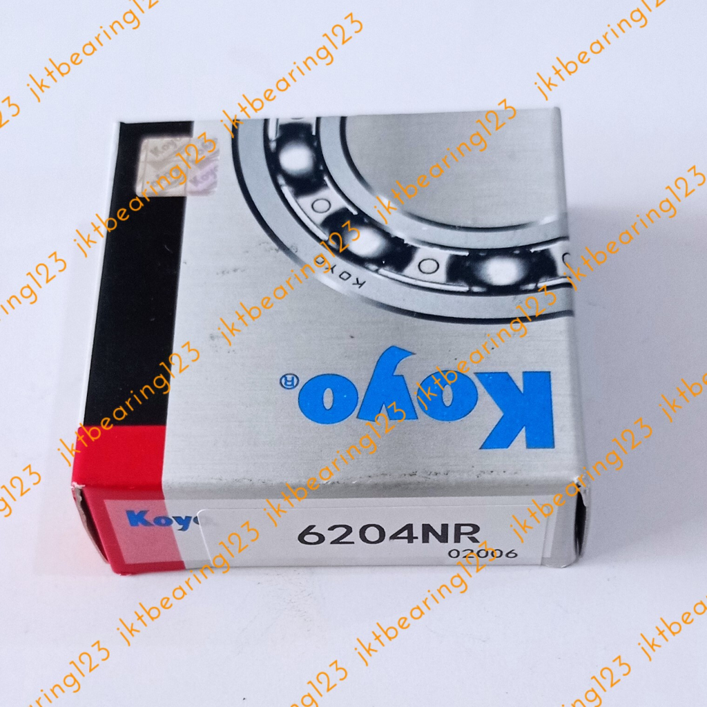 Bearing 6204 NR Laher Transmisi Versneling Suzuki carry st100 lama 6204NR Koyo Original Japan