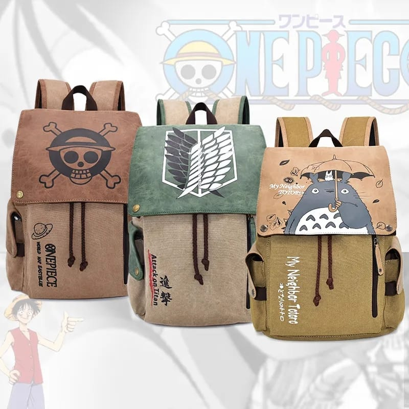 [COD]Taslangford Anime Attack On Titan Tas AoT Ransel Bagpack Tas Sekolah Pria Stylish Korea Tas Wanita