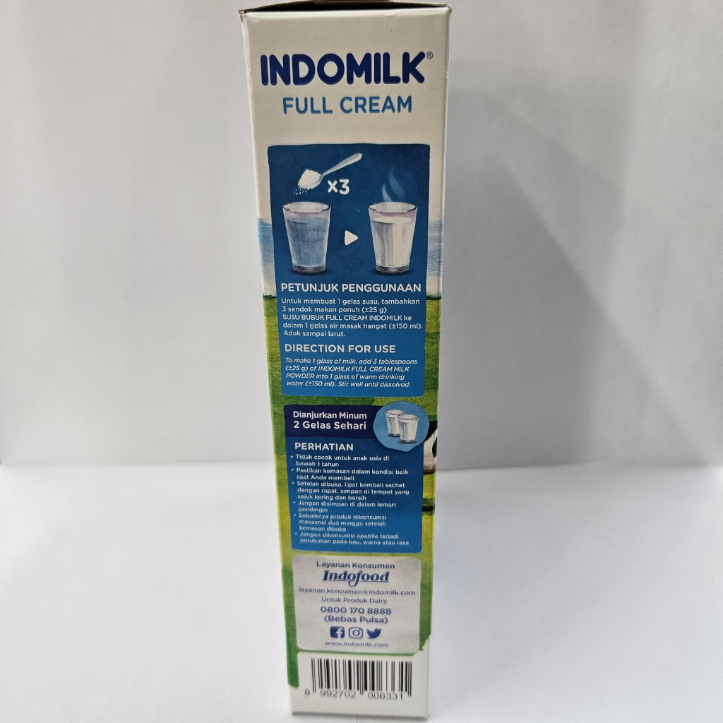 Indomilk Susu Bubuk Full Cream 400 gram