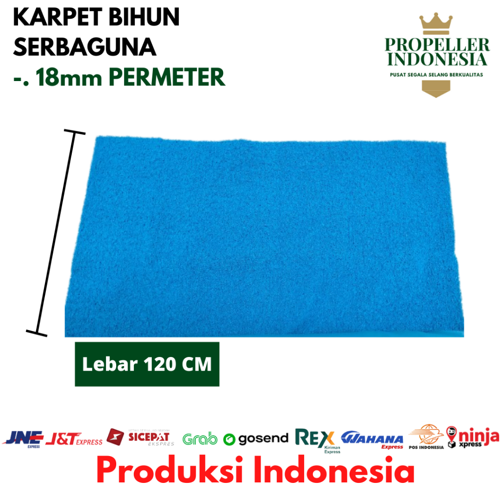 Karpet Keset Bihun Mie Mobil Alas Mobil Meteran Tebal 15MM