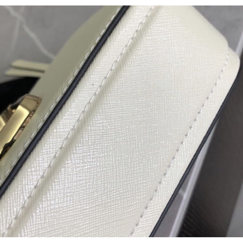 The J camera Bag White