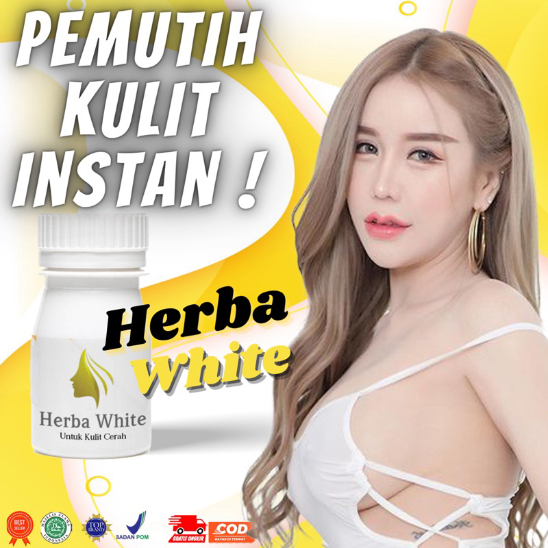 30 Kapsul Pemutih Kulit Seluruh Tubuh Super Instan Tanpa Suntik Putih