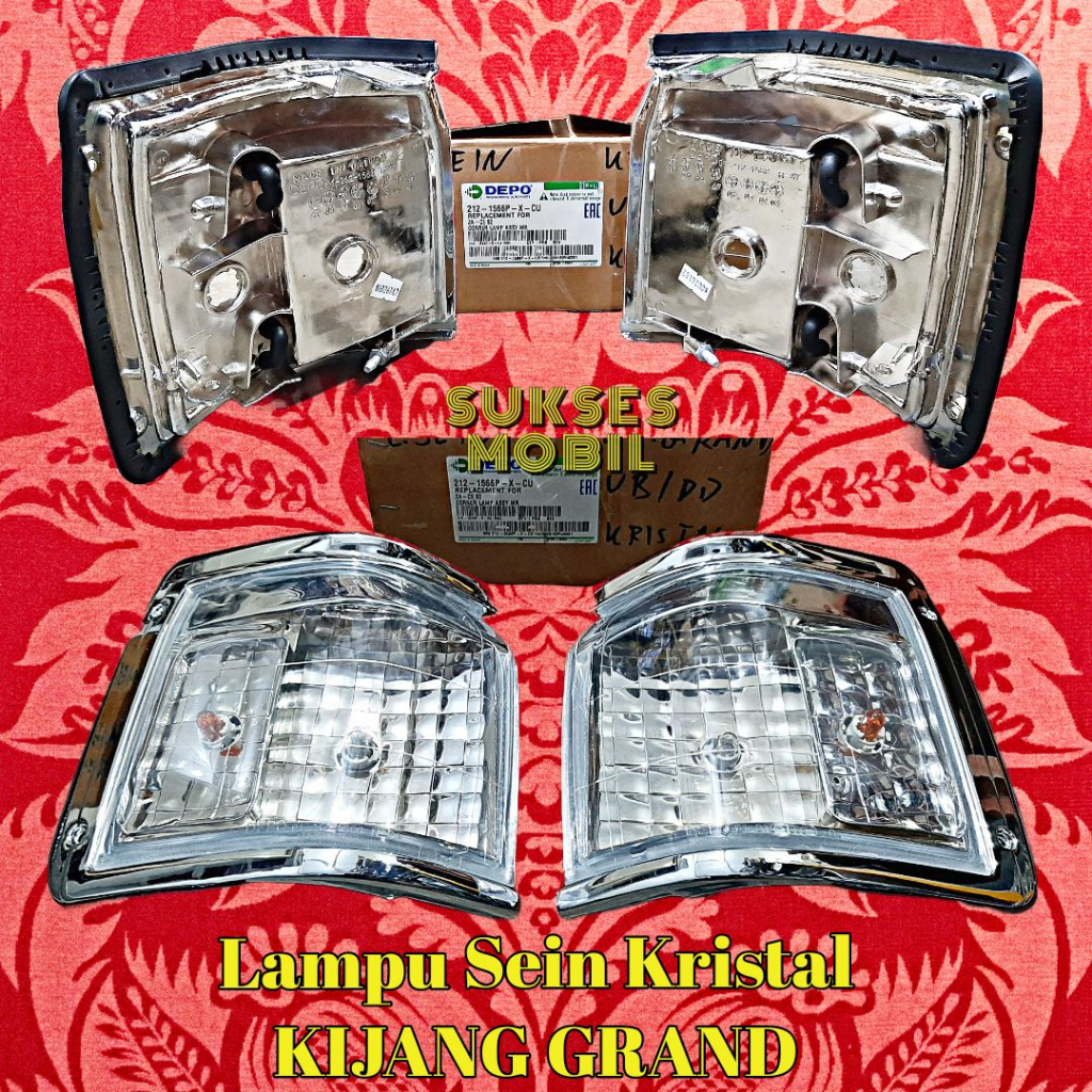 Corner lamp / Lampu Sein Kijang grand kristal tahun 1992 (DEPO)