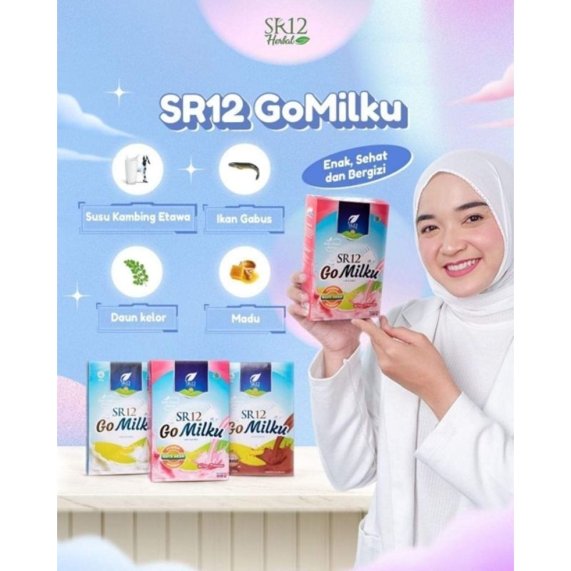 

susu kambing gomilku sr12 herbal