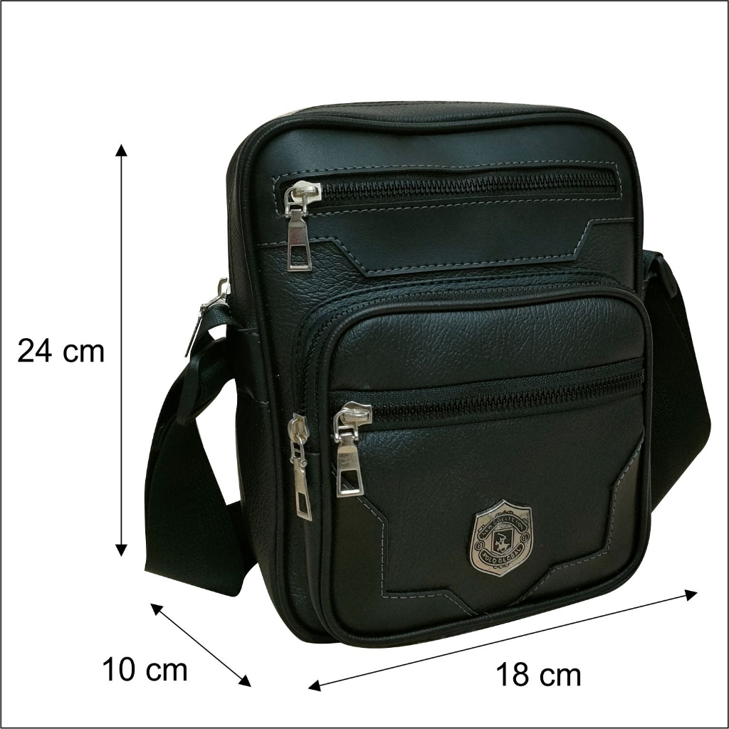 Polo Global Monzy Tas Selempang Pria Sling bag Original Tas Slempang Bahu Trendy - Art 9883