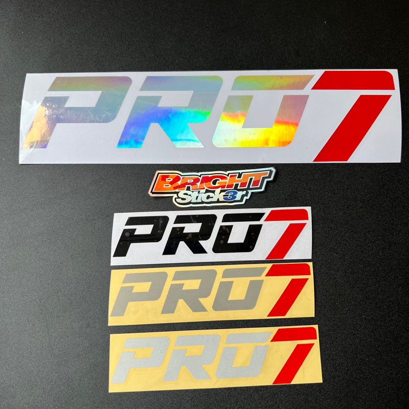 Sticker Stiker PRO7 cutting