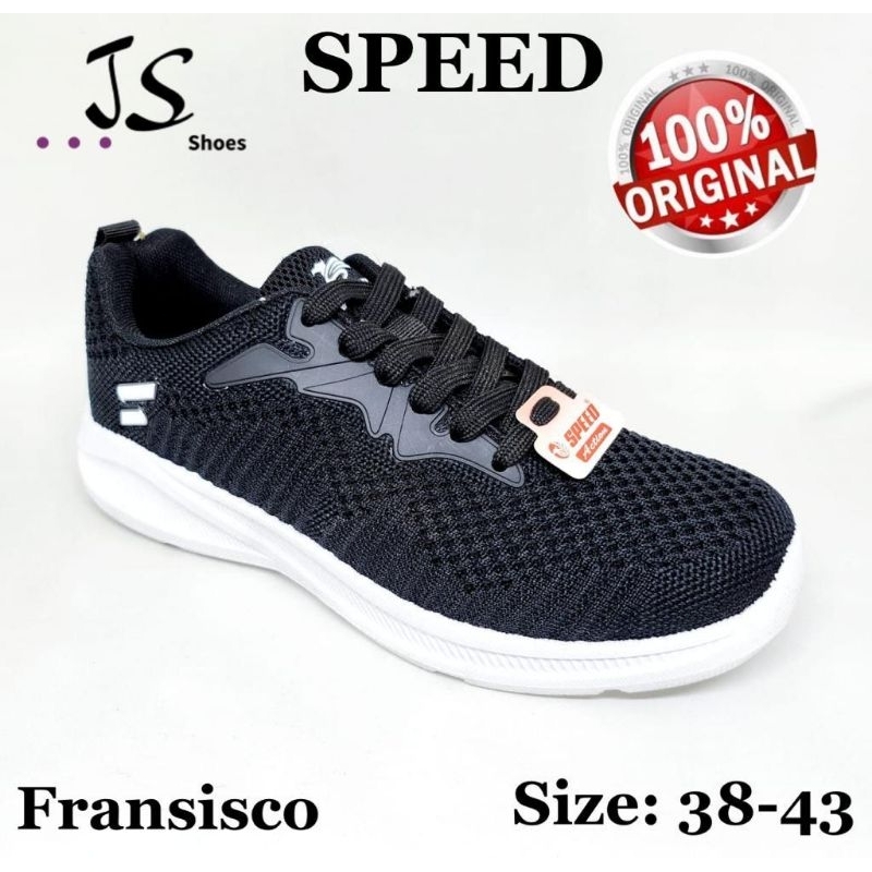 SPEED SAN FRANCISCO - SEPATU SEKOLAH TALI PRIA DEWASA MERK SPEED ORIGINAL