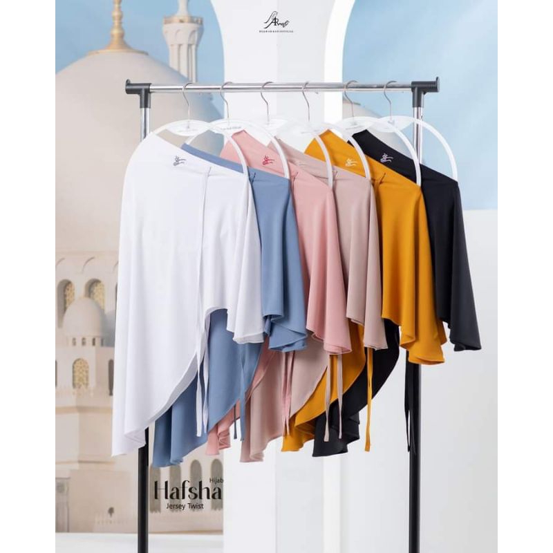 Hafsha Hijab // Hijab Arrafi Non Pet √ Jilbab Arrafi Kekinian