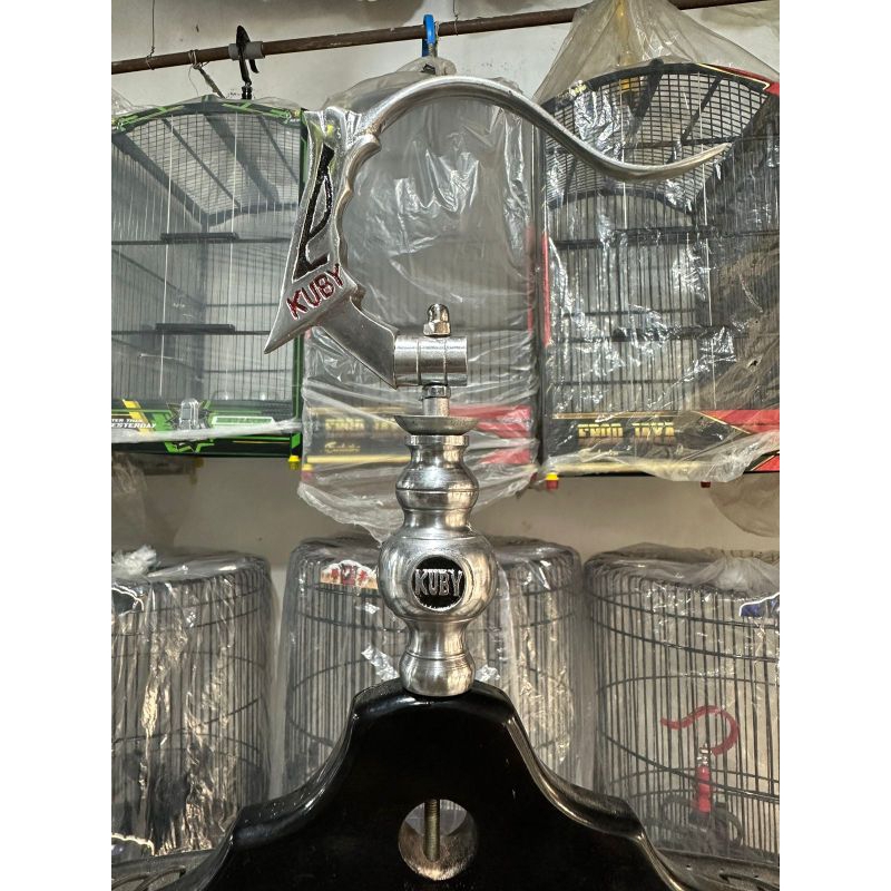 GANTUNGAN KUBY FULLSET PION GANTUNGAN SANGKAR KOTAK  KACER KENARI CAK IJO PLUS PION