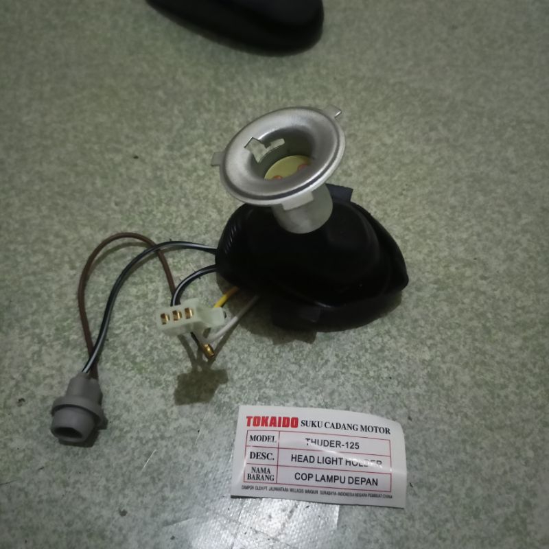 COP COB VITING LAMPU DEPAN BA20D SUZUKI THUNDER 125