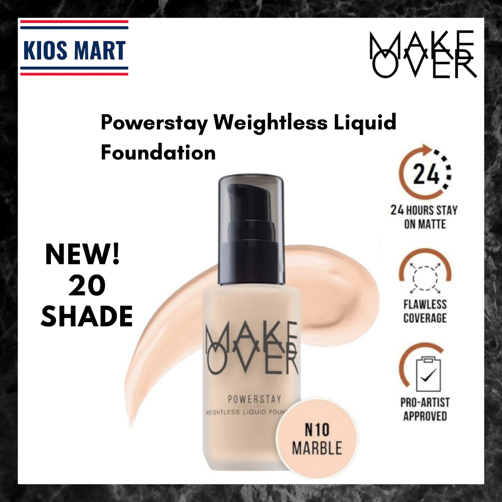 Make Over Powerstay Weightless Liquid Foundation 33ml