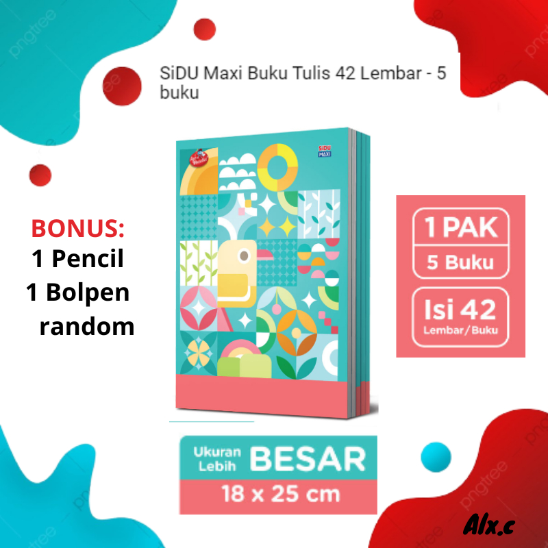 

[Alx] Buku tulis big boss isi 42lbr ukuran boxy isi 6 / Pack