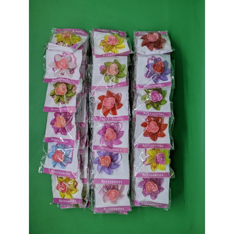 Aksesoris Bross Bunga Isi 12 Pcs