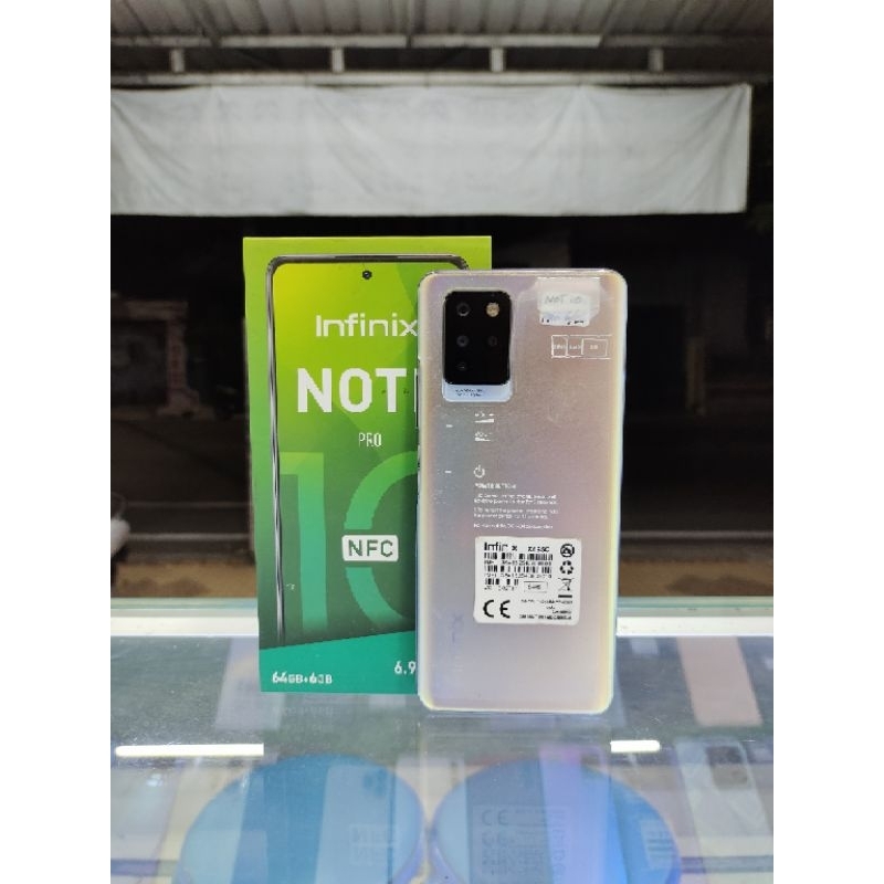 INFINIX NOTE 10 PRO NFC 6/64 FULSET (SECOND)