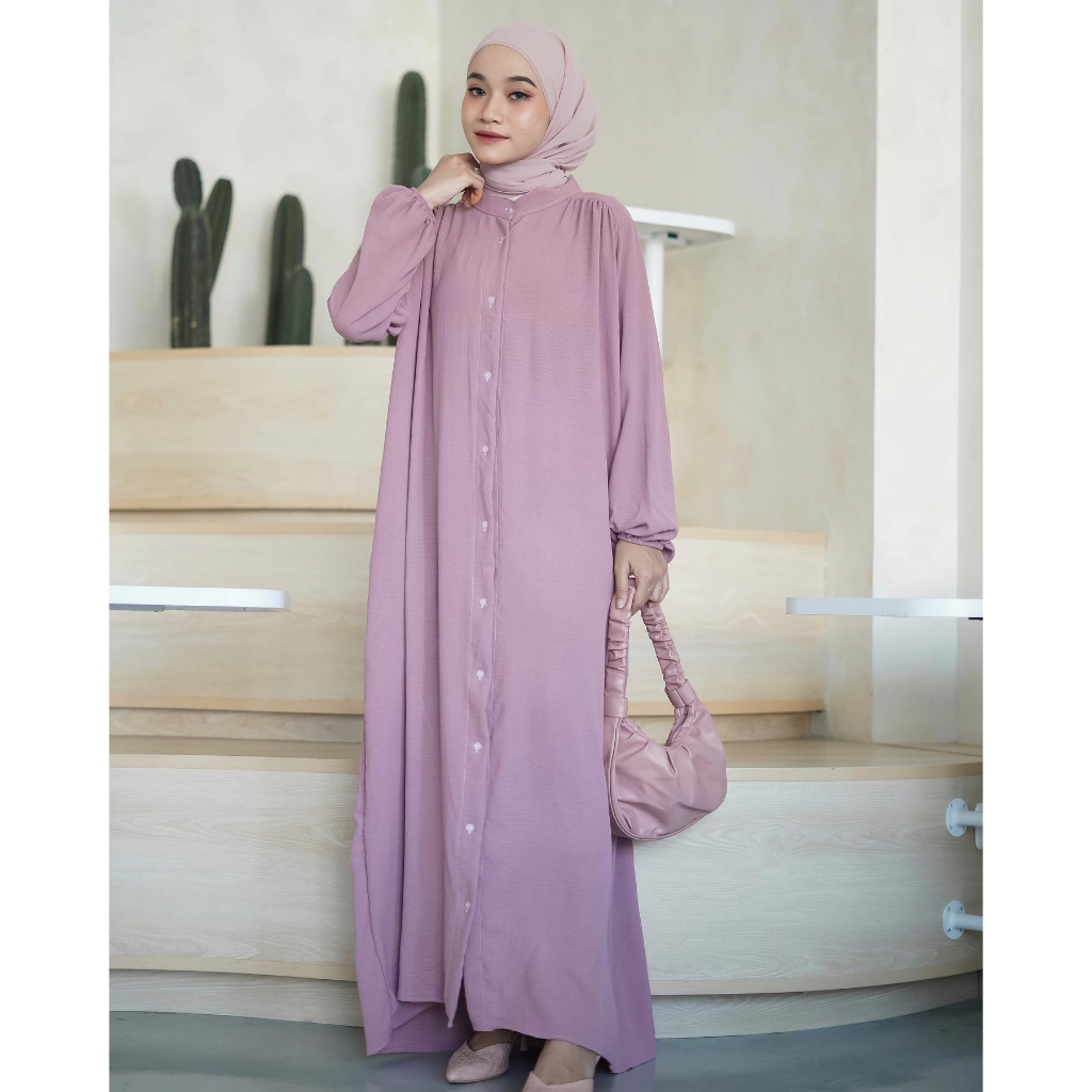 Kayra Dress Maxy Cey Airflow Cringkel