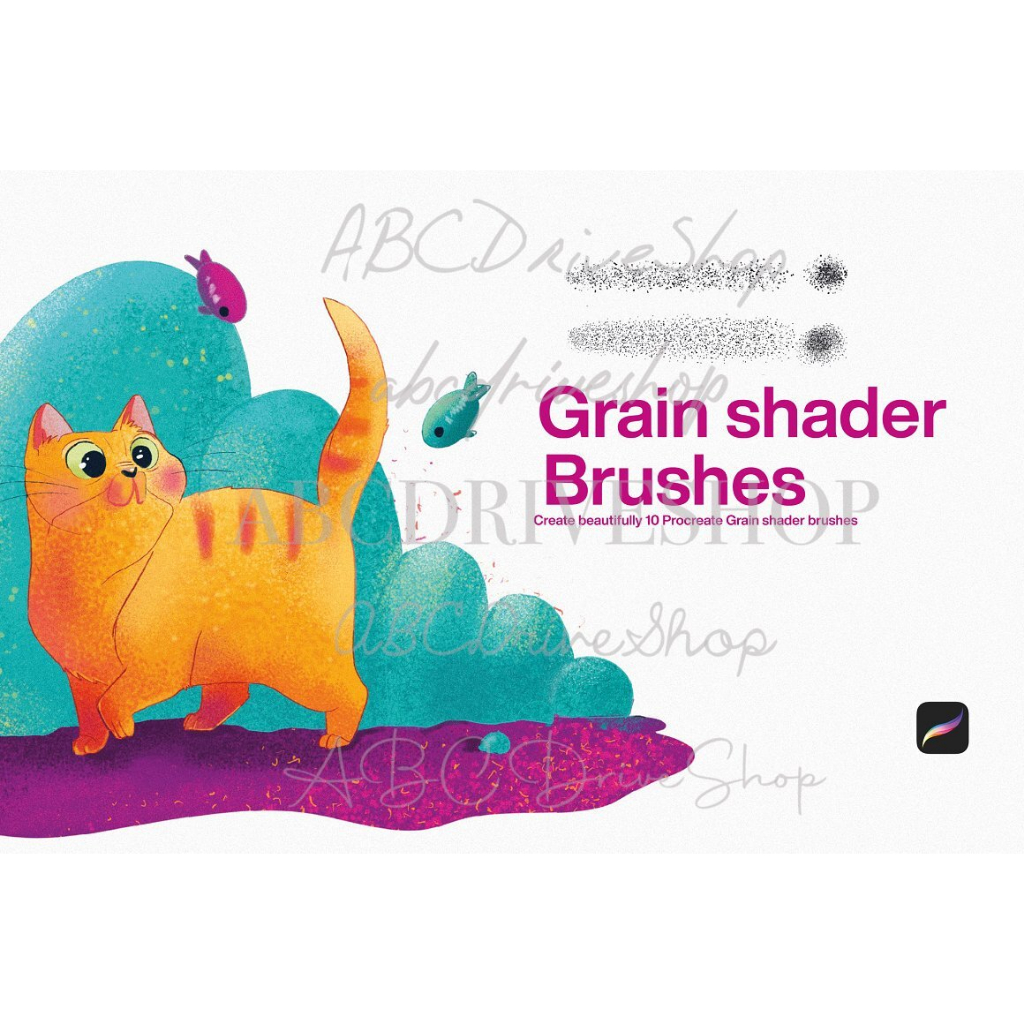 Procreate Brush - Marker, Liner, and Paper Texture Bundle Set