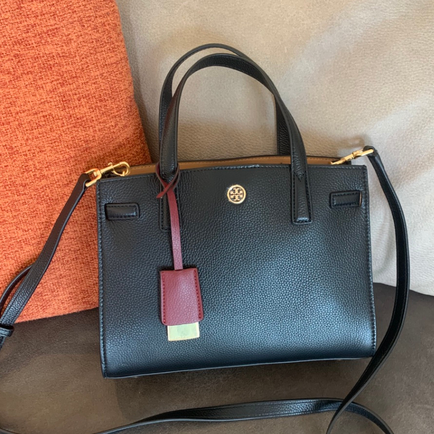 73625  TB Walker series commuting bag, tote bag, handbag, shoulder bag, crossbody bag, top layer cowhide