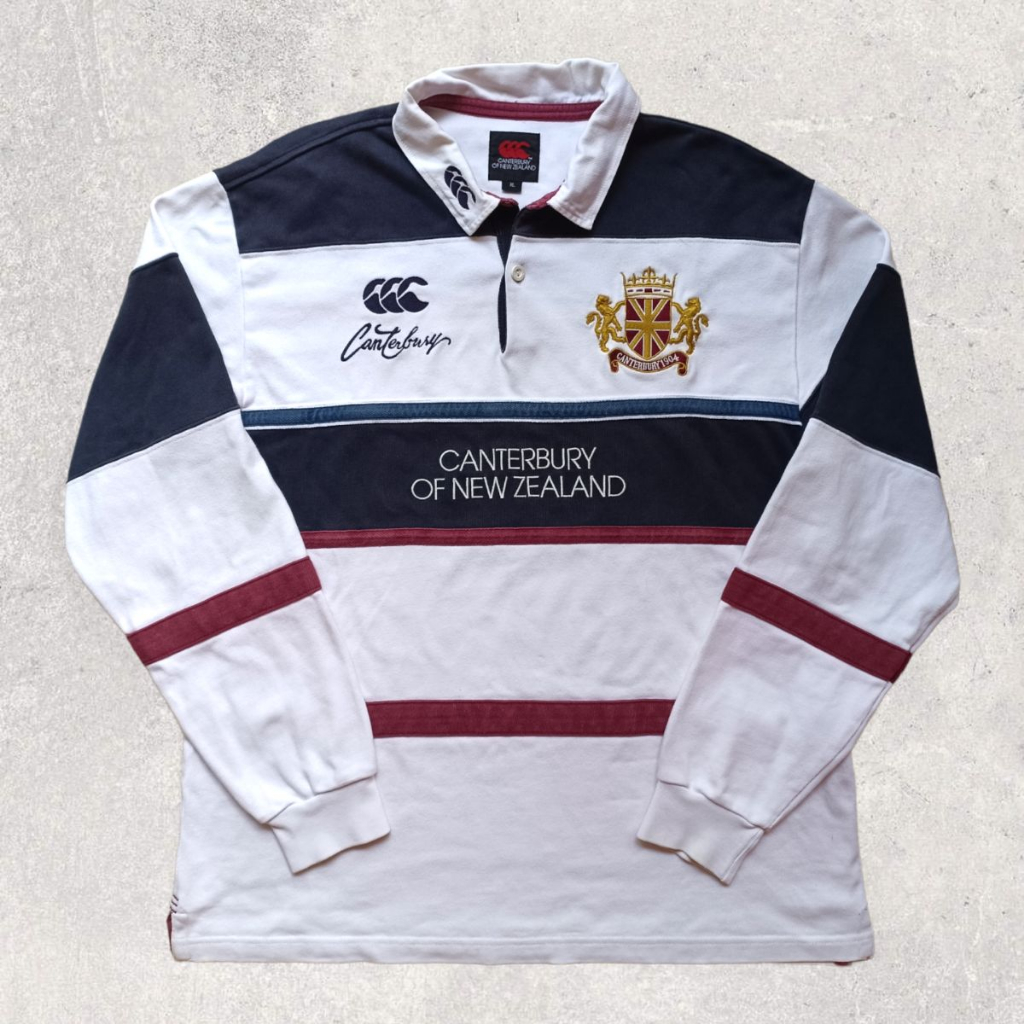 RUGBY SHIRT BY CANTERBURY STRIPE SECOND ORIGINAL