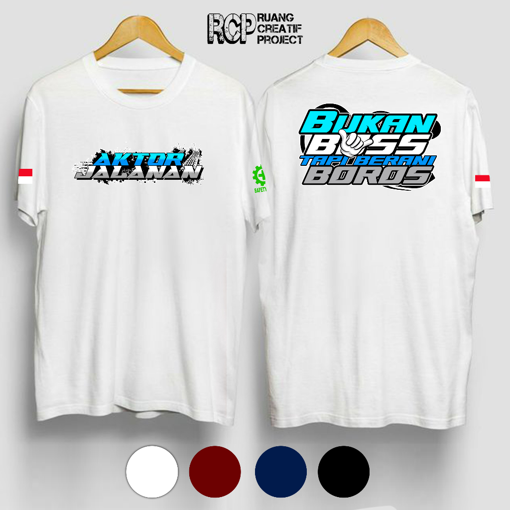 Kaos Aktor Jalanan / Sablon Kaos / Kaos Keren / Kaos Premium