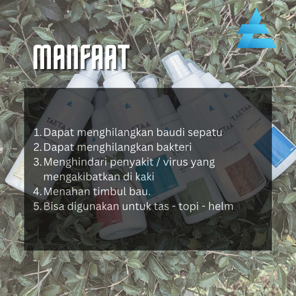 Sabun Pembersih Dan Parfum Sepatu  Anti Bakteri Bau Paket Starter Kit Shoes Cleaner 100 Ml Pengharum Shoe Taetaa Company