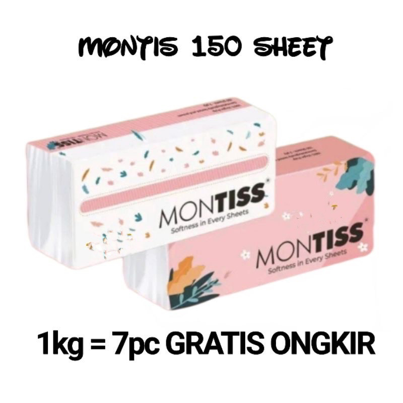 [1 PACK] Montiss Facial Tissue 150 Sheets-1
