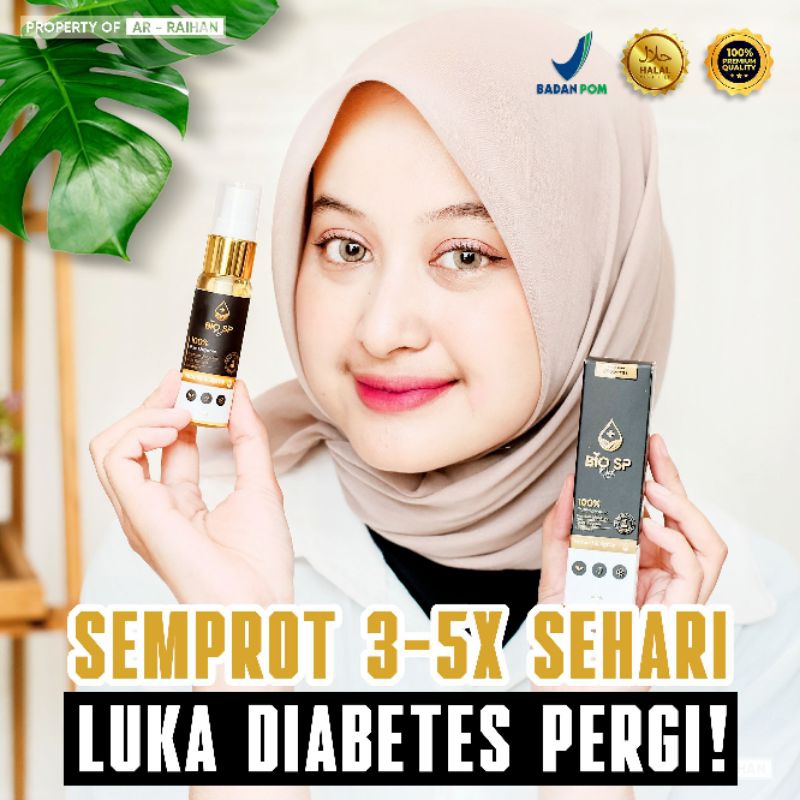 Bio SP Obat Diabetes paling ampuh. 1minggu luka diabetes kering total . Obat diabetes ampuh. Luka di