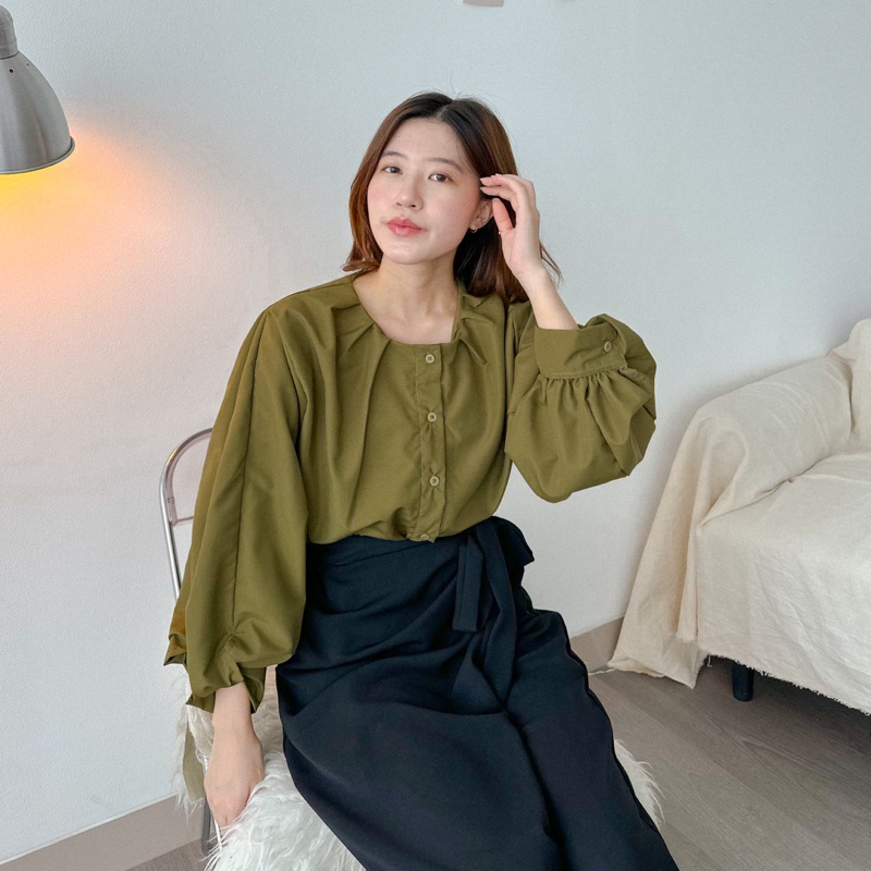 KANON - Harper Blouse - Blouse pantai / musim panas model basic oversize