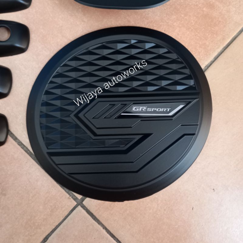 Paket Outer Handle Tank Cover New Agya Ayla GR Sport 2023 2024 Hitam Doff