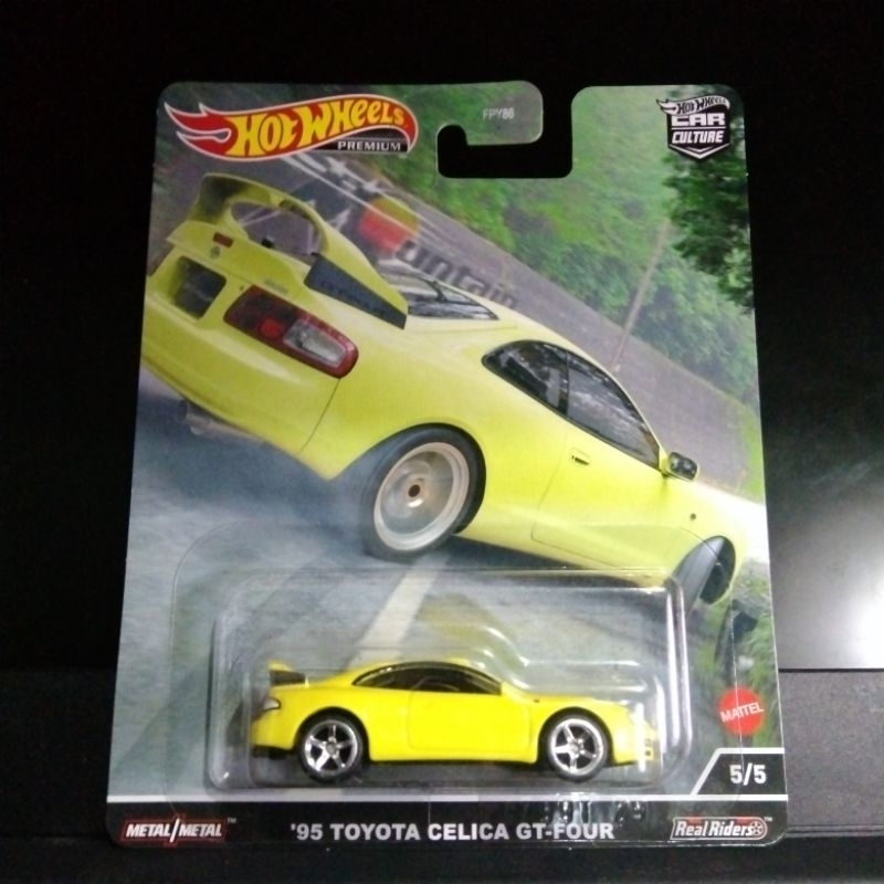 hotwheels premium '95 Toyota Celica GT-four