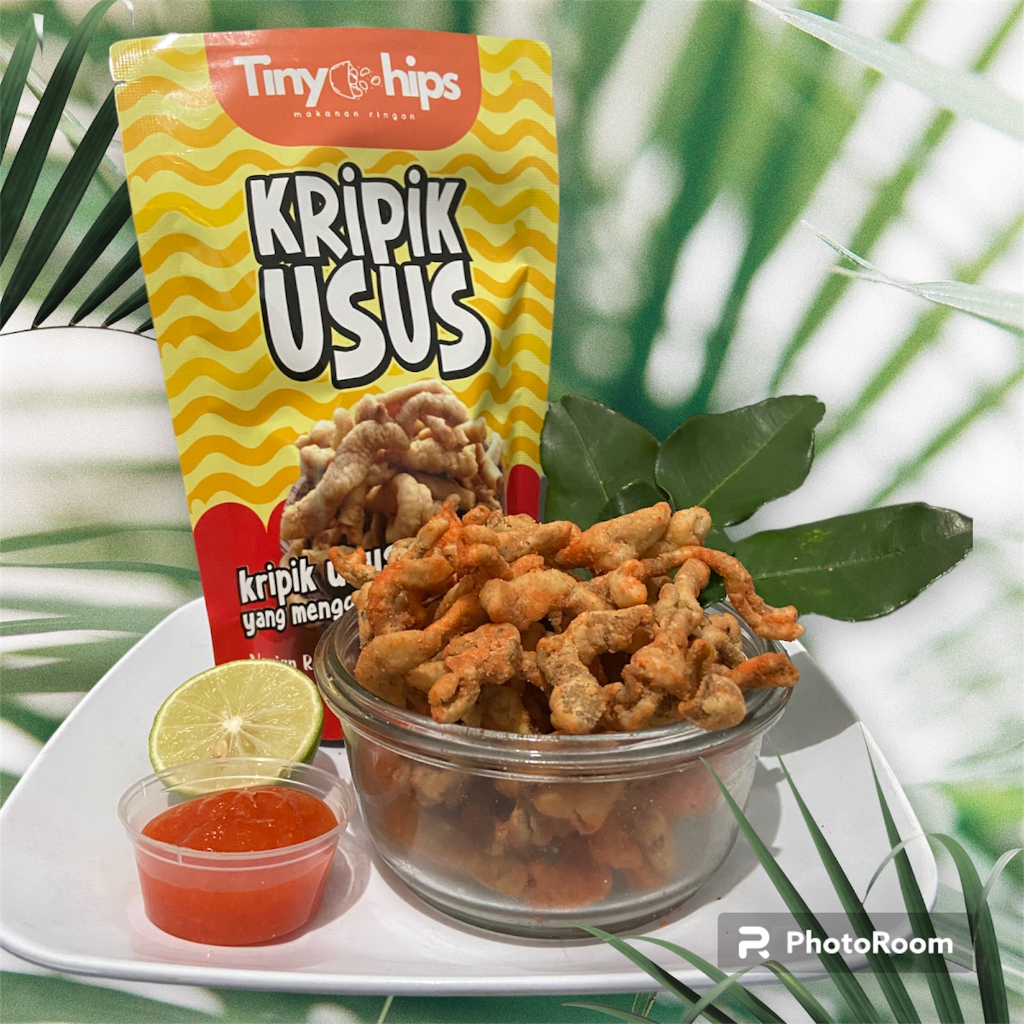 

KERIPIK USUS RASA BBQ sapi panggang || Camilan mantap tinychips