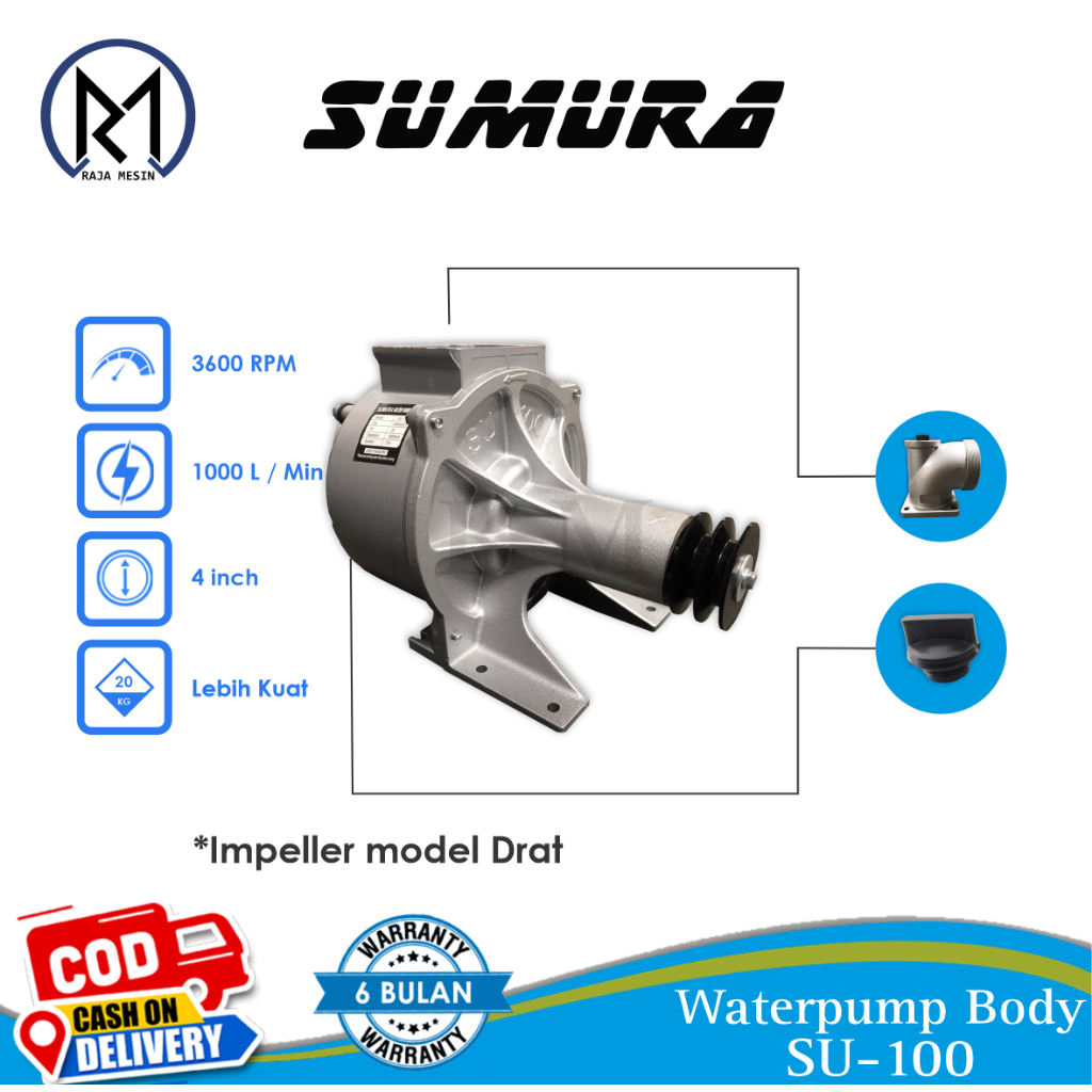 Pompa Air / Water Pump Body Sumura SU-100