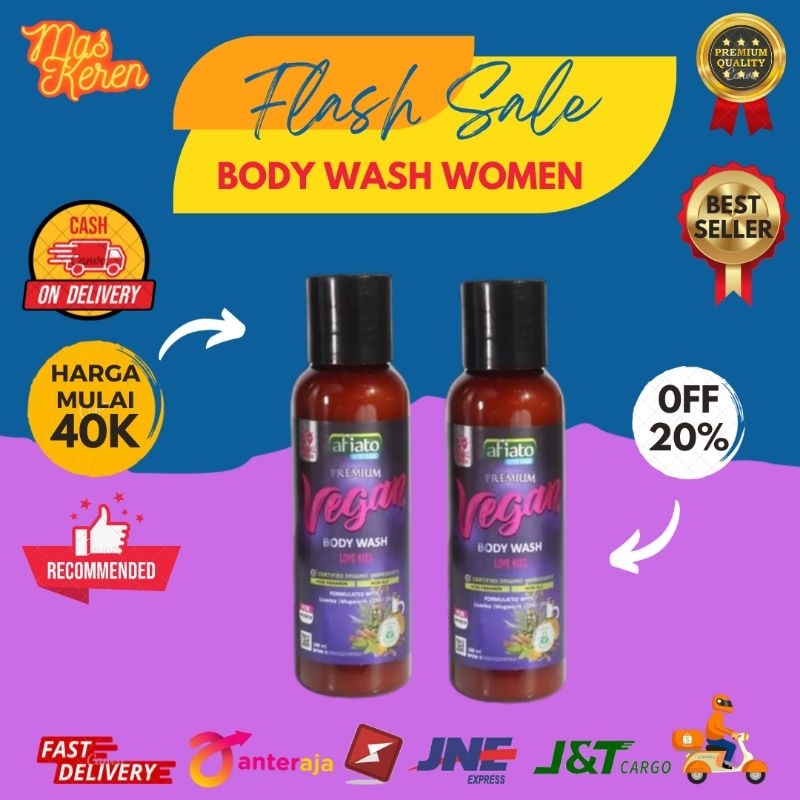 Afiato Vegan Body Wash Women 100ml