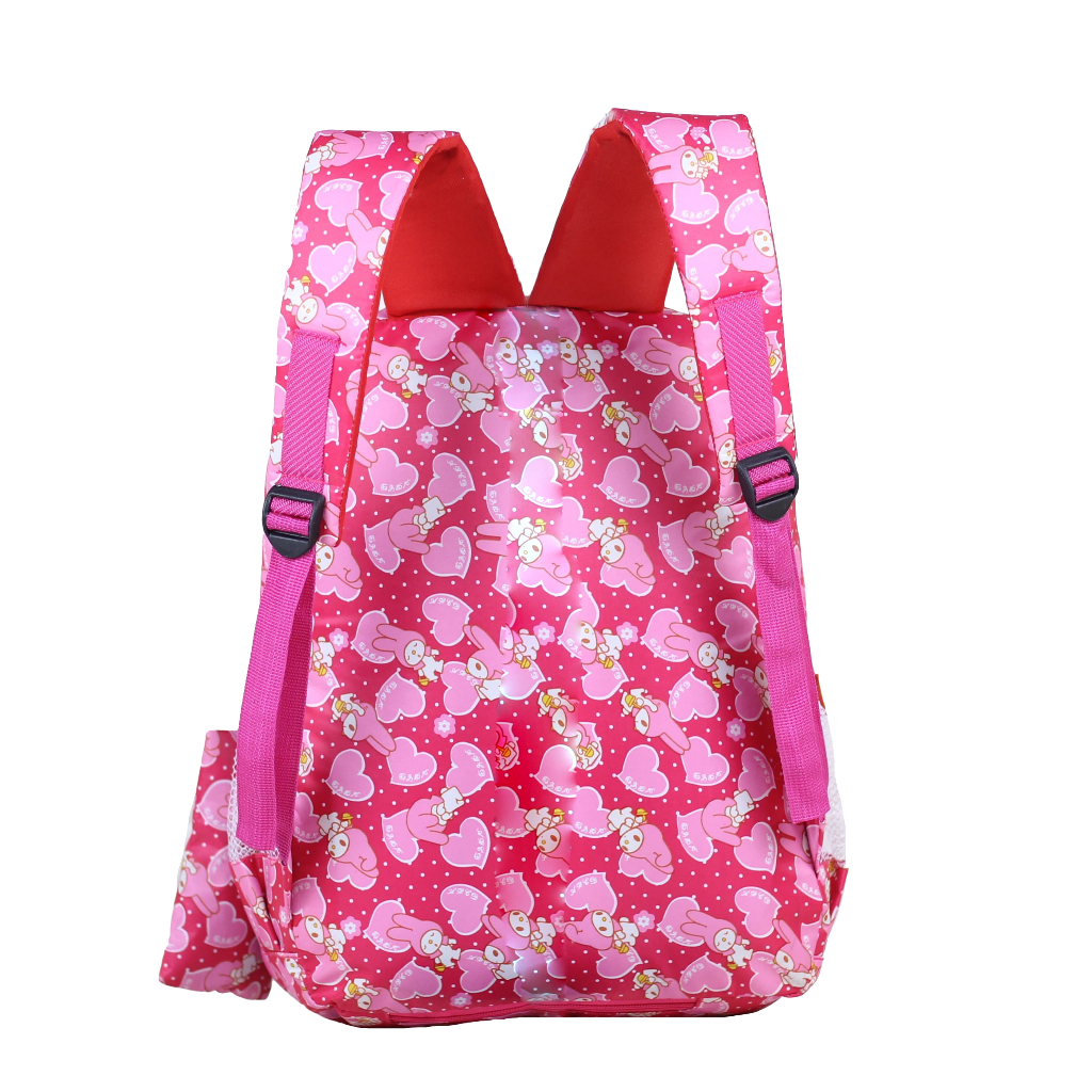 Tas Ransel Anak Perempuan Unicorn Style Melody Pink Bonus Jas Hujan dan Tempat Pensil Warna Pink Ungu Backpack Anak TK SD Sekolah Les Ngaji TPA TPQ Bahan Tebal Kuat Awet Kualitas Impor Ransel Anak Cewek Piknik Muat LKS Buku Paket Buku Tema Laptop 14 inch