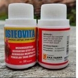 OSTEOVITA 50 kapsul OBAT AYAM VITAMIN TULANG OTOY KAKI AYAM ADUAN