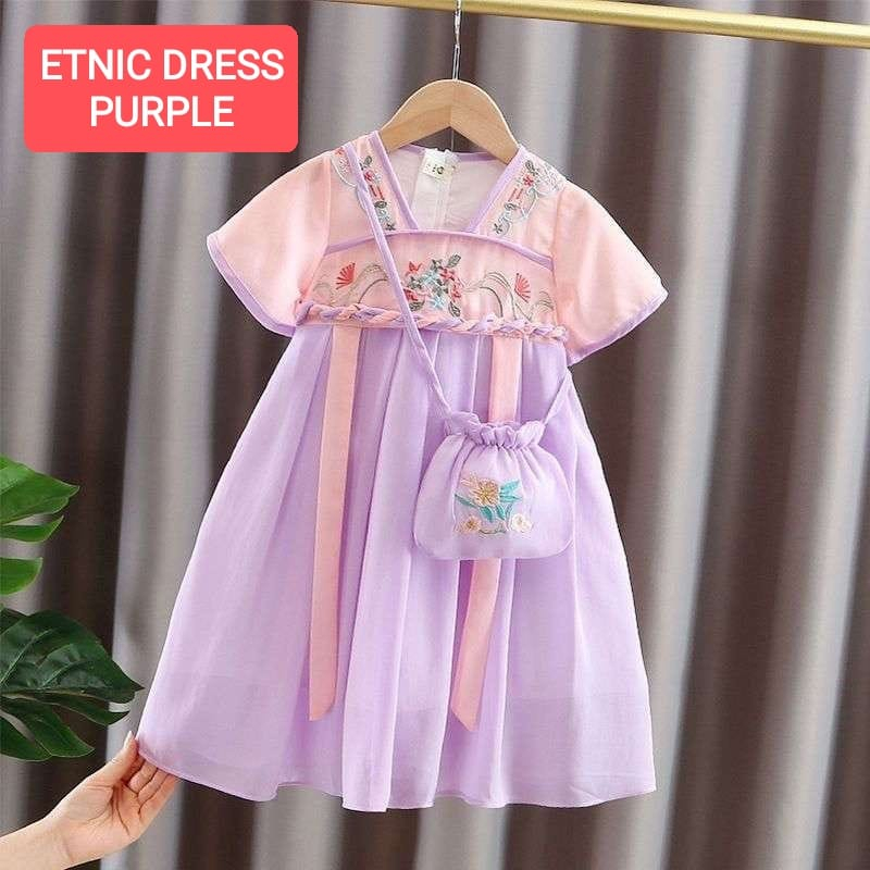 BAJUKIDDIE ETNIC DRESS BAJU SILAT ANAK CEWEK HANBOK PAKAIAN ADAT UN DAY CHINA KOREA