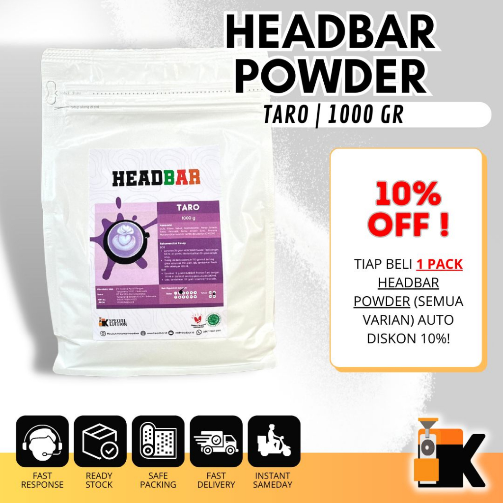 

Kieta Roastery - Headbar Powder Taro 1000gr