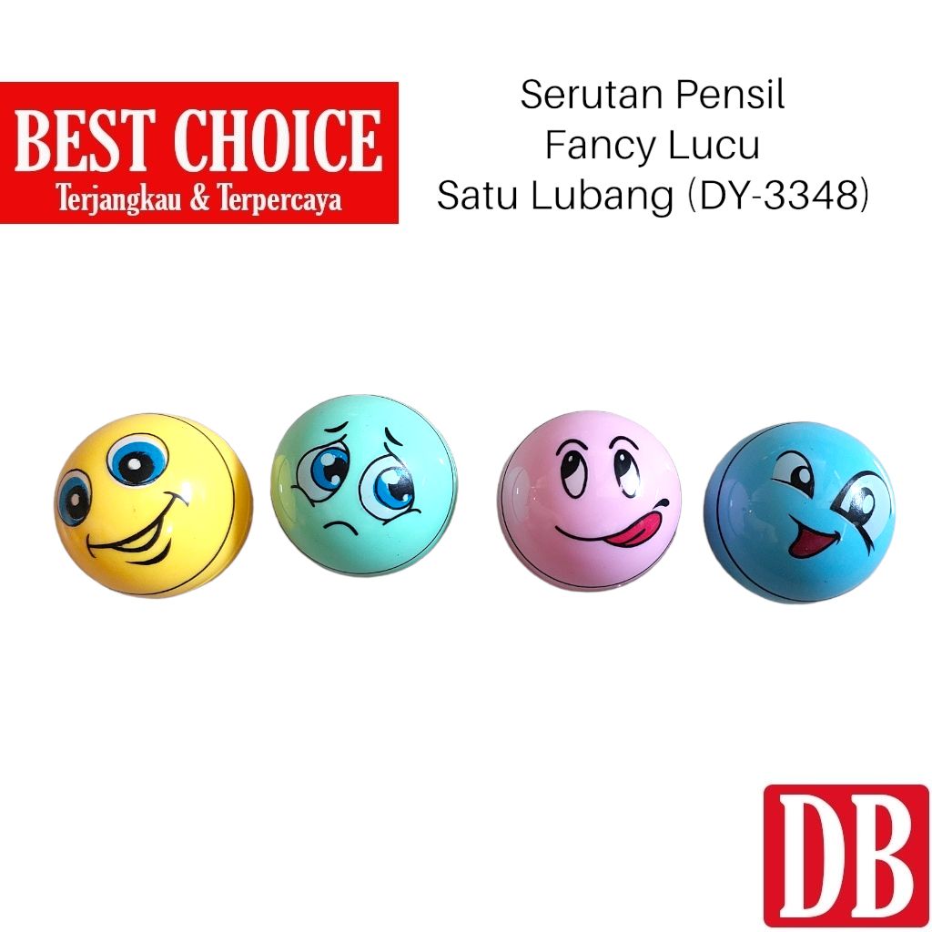 

Serutan / Rautan / Pencil Sharperner Fancy Lucu Bola Dongyang DY-334B (1pcs)