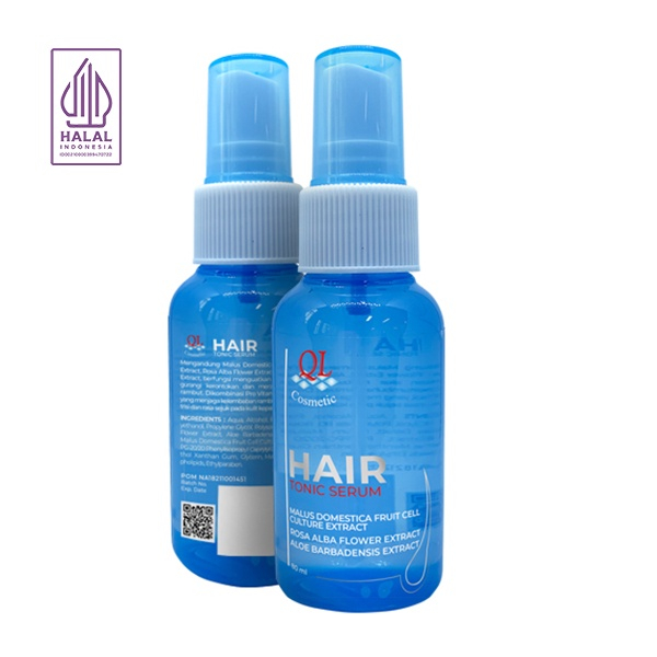 QL Cosmetic - Hair Tonic Serum 80ml // Perawatan Rambut QL // BPOM