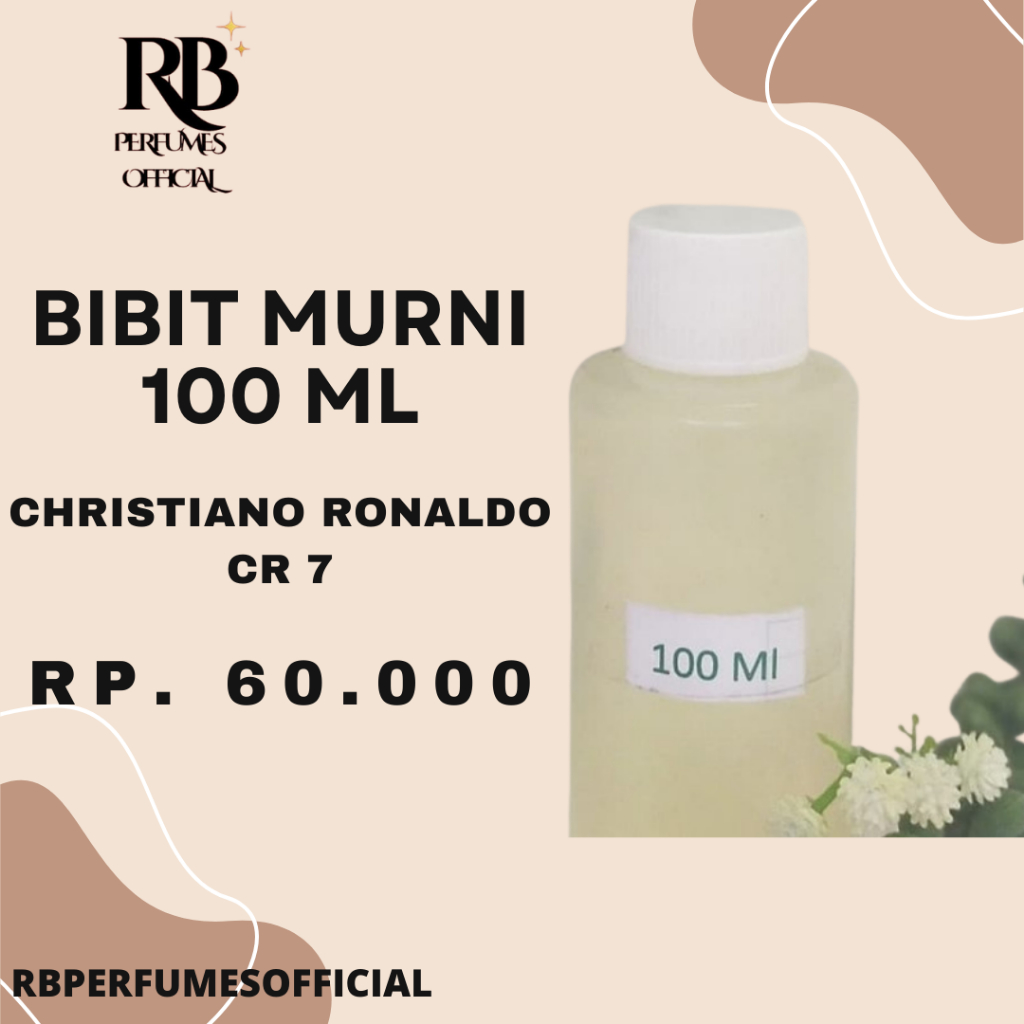 (100ML) BIBIT PARFUM CHRISTIANO RONALDO CR7 BIANG PARFUM 100ML TERMURAH ORIGINAL 100% FULL BIBIT