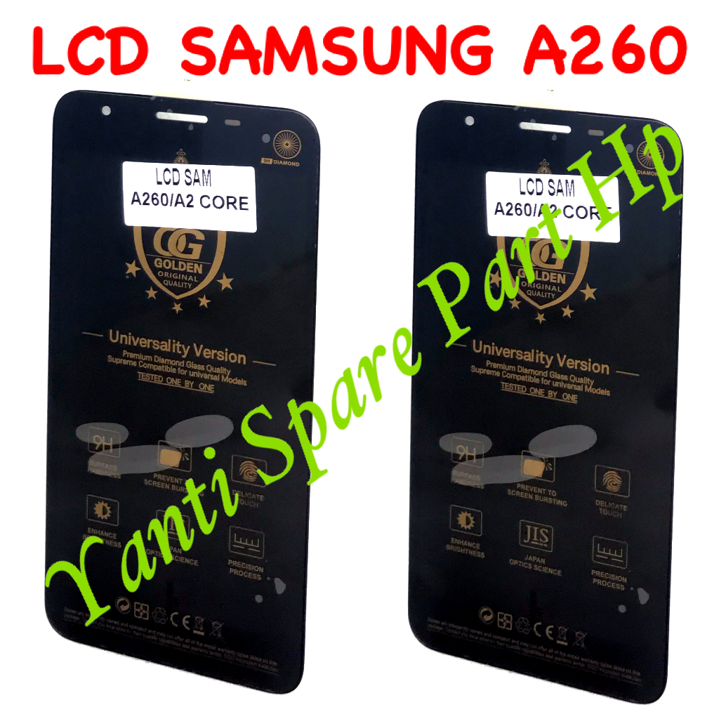 Lcd Touchscreen Samsung A2 Core A260 A260G Original Fullset New