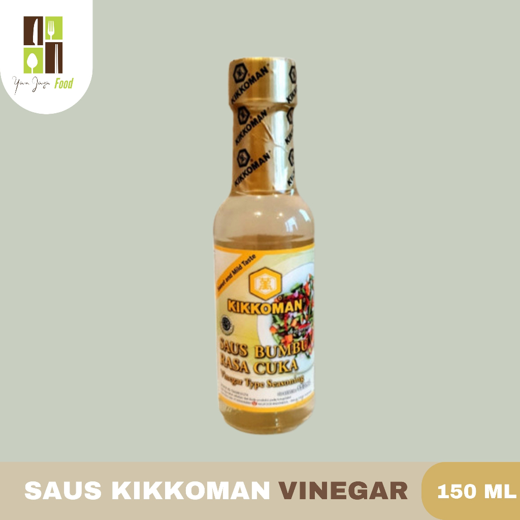 Kikkoman Vinegar Type Seasoning /Saus Bumbu Rasa Cuka / Cuka Jepang / Sushi / Halal / 150ml