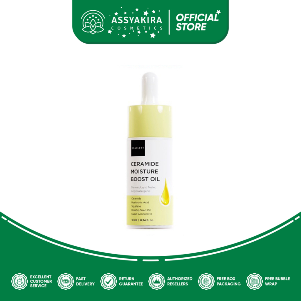 Scarlett Ceramide Moisture Boost Oil 10ML